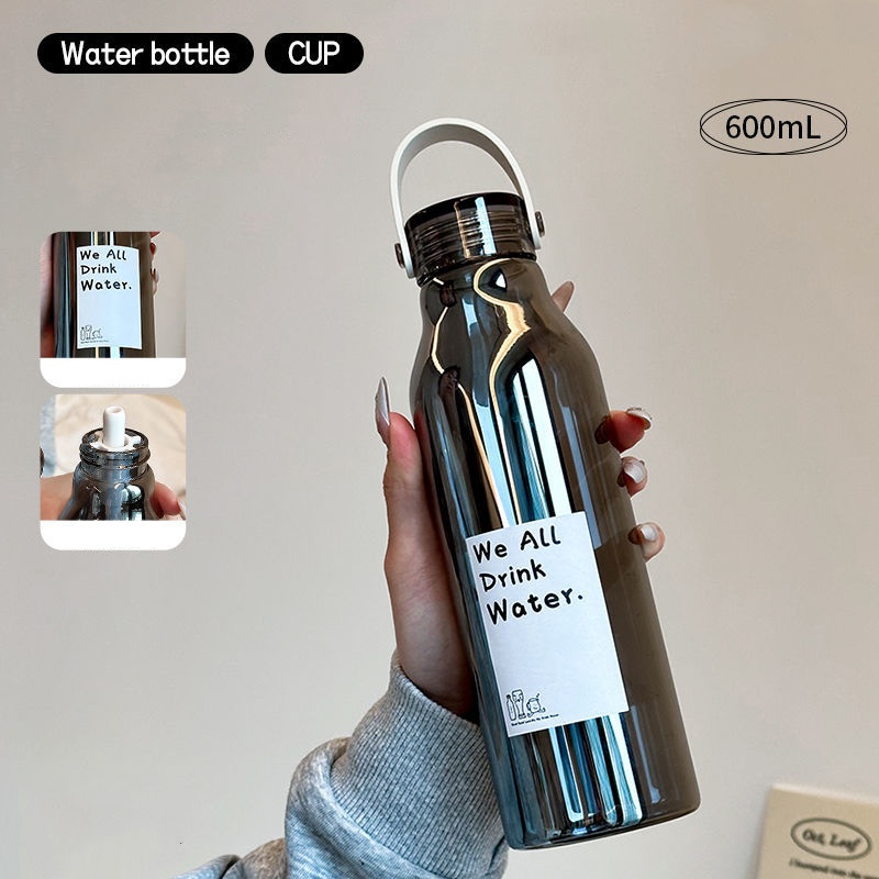 زجاجة مياه زجاجية سميكة سعة 60 - مراجعة Outdoor Sport Glass Water Bottle وسعره