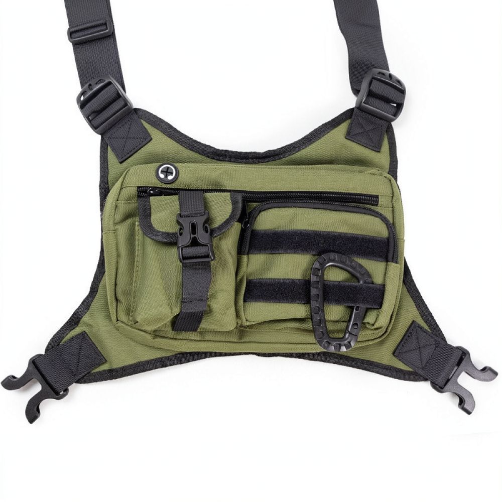 حقيبة صدر تكتيكية للرجال من أك - مراجعة Outdoor Sport Climbing Gear وسعره